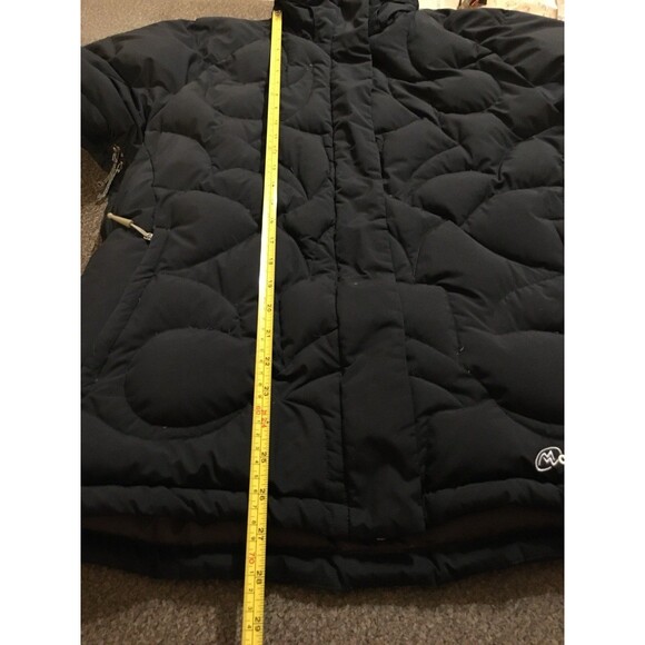 Cloudveil Goose Down Black Puffer Jacket Extra Warm Women’s Sz Large - Picture 16 of 16